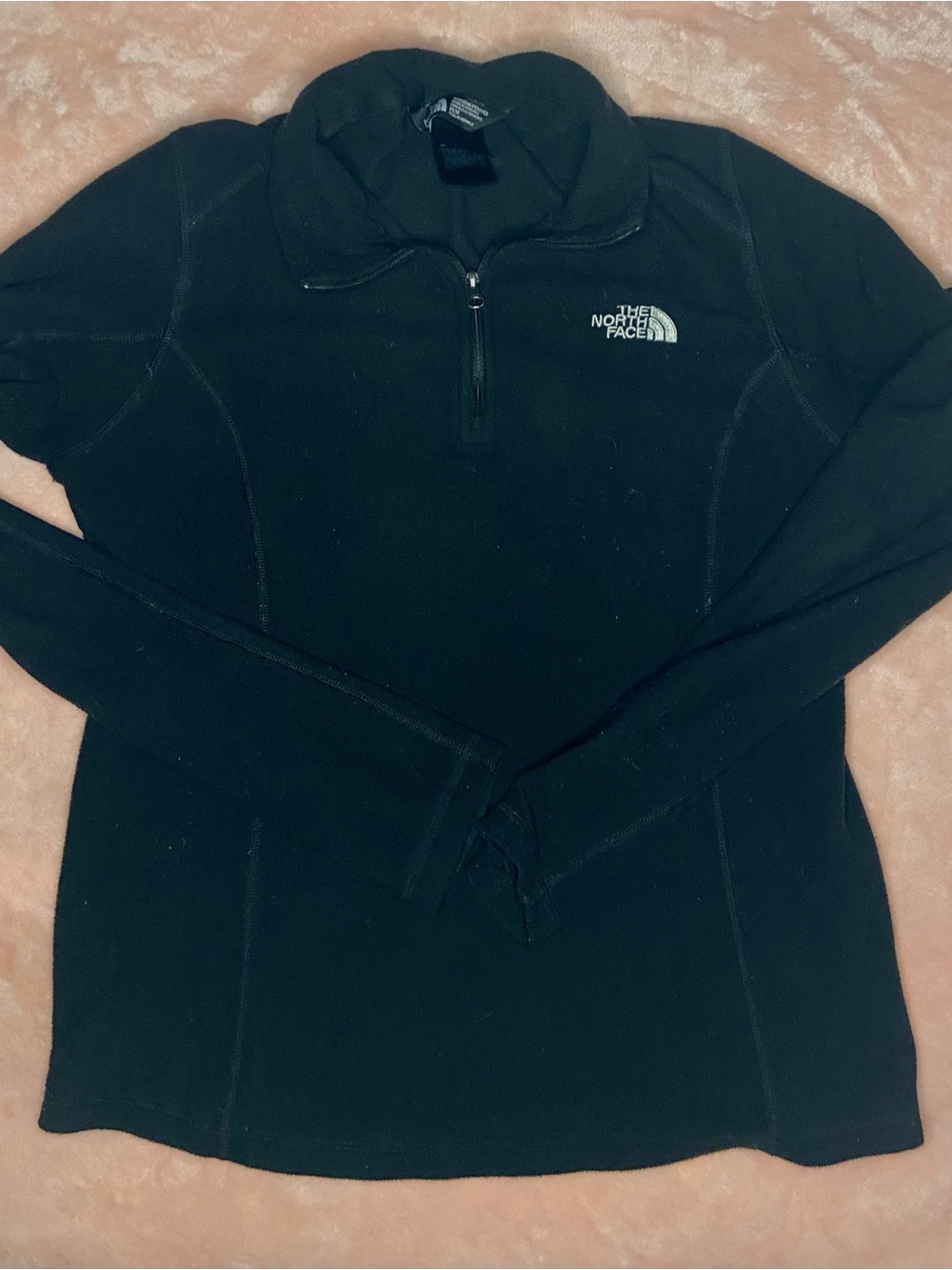 The North Face Black Quarter-Zip Fleece Pullover